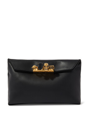 Skull Leather Pouch